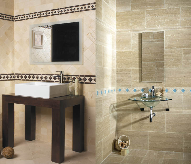 Crema Marfil 30 x 30 cm y 10 x 10 cm